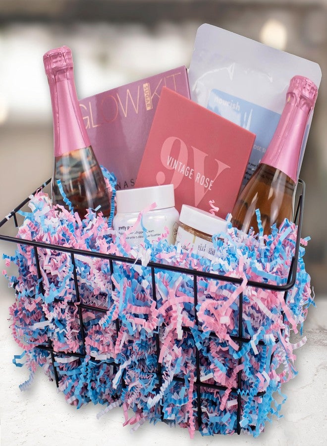 MagicWater Supply MagicWater Crinkle Cut Paper for Gift Baskets - 5 oz - Baby Blend - Perfect for Shredded Paper Filler, Basket Filler, Gift Boxes, Bridesmaid Gifts, Christmas Stuffers & More – Ideal for All Occasions - Image 2